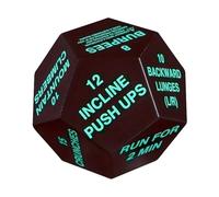 KIXZSAZ Dés en Mousse PU durables pour des défis d'entraînement passionnants Dites Adieu pour aux Parcs d'exercice ennuyeux Dés numériques arrondis à 12 Faces, Vert