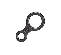 KIXZSAZ Descendeur en Forme de 8, matériel d'assurage pour Rappel, Escalade d'arbres, Haute résistance, Gris, Gris, 7.4 x 14.4 cm