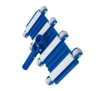 KIXZSAZ Dispositif d'aspiration pièce remplacée tête d'aspiration étanche 8 Rouleaux fermeté Brosse de Natation Outil de Nettoyage de Piscine à économie de Travail