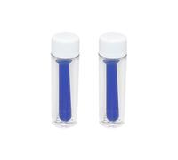 KIXZSAZ Dissolvant de lentilles dures en Silicone médical, hygiène et sécurité, Lot de Gel de silice, pratique, tactile, facile à utiliser, 2 pièces/ensemble, bleu