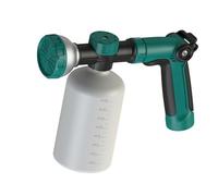 KIXZSAZ Distributeur d'engrais à Gazon à Commande Manuelle, Alimentation de précision pour Tuyau d'arrosage avec Flacon pulvérisateur d'engrais Liquide pour pelouse