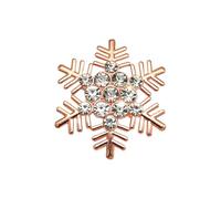 KIXZSAZ Élégant flocon de neige porte-serviettes enchanteur vacances dîners alliage hôtel vaisselle noël flocon de neige serviette fermoir