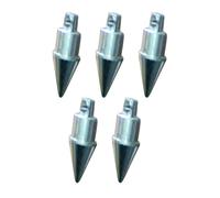 KIXZSAZ Embouts de Rechange pour mâts de Tente - Accessoire léger, Robuste et Durable en Aluminium - et auvent - Construction en Alliage d'aluminium de