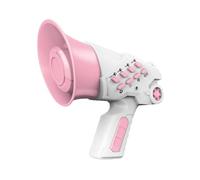 KIXZSAZ Enceinte transformatrice de Voix avec pour Micro intégré : Un Jouet sûr et Original, idéal comme Cadeau d'anniversaire pour Les Enfants. Appuyez sur la Touche « Mode , Rose , 10 x 7 x 12.5 cm