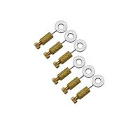 KIXZSAZ Ensemble complet de 6 épingles à coudre pour le cuir, outils durables conçus pour faciliter Pour tous vos besoins en couture du cuir. Accessoires de maroquinerie et de, Or, 0 à 6 mm