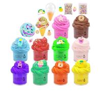 KIXZSAZ Ensemble de Beurre Doux et Non Collant, Jouet Anti-Stress pour Enfants, Le Malheur Quotidien, Aide à développer la motricité, parfumé TPR