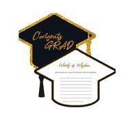 KIXZSAZ Ensemble de cartes de vœux remise diplôme pour les fêtes lycée d'université, 30 cartes bénédiction et suggestions