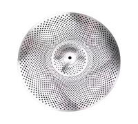 KIXZSAZ Ensemble de cymbales silencieuses pour batteurs, offrant une absorption acoustique efficace en appartement et lors des répétitions. Accessoire de batterie silencieux, 20 pouces