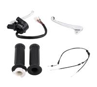 KIXZSAZ Ensemble de frein à main ligne d'accélérateur poignée de freinage installation pratique longue durée artisanat pratique fournitures moto