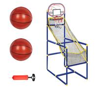 KIXZSAZ Ensemble de Jeu de Sport avec Cerceau Jouets Basket-Ball intérieur extérieur Parent-Enfant Famille drôle en Plastique Divertissement Jouet école