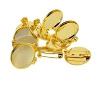 KIXZSAZ Ensembles de boutons et attaches pour broches uniques permettant la personnalisation de badges avec photos, textes et illustrations. Idéaux pour les amateurs loisirs créatifs. Pièces détachées