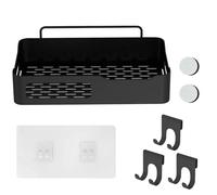 KIXZSAZ Étagère Murale avec Crochets offrant des Solutions de Rangement efficaces dans la Salle de Bain, Tout en étant élégante et Durable. Étagère Flottante, étagère Cuisine, Crochets décoratifs