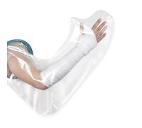 KIXZSAZ Étanche douche fonte couverture pied bras main poignet jambe bout des doigts plaies plâtre protecteur baignoire bain garde fournitures, Bras long