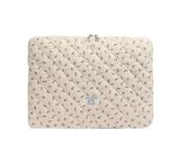 KIXZSAZ Étui pour Ordinateur Portable Rose à la Mode avec Doublure en Coton Doux Partenaires de Voyage Pochette pour Ordinateur Portable Mignonne étui pour Ordinateur Portable Mignon Pochettes pour
