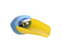 KIXZSAZ Extension de robinet en plastique, joli dessin animé, facile à nettoyer, Applications larges, facile à installer, extension de robinet salle bains en plastique, Ornithorynque bleu jaune