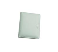 KIXZSAZ Femmes Court Portefeuille Changer pièces Photo Stockage Sac à Main Voyage Plage école Porte-Carte de crédit Sac Poche pour Femme, Vert Clair