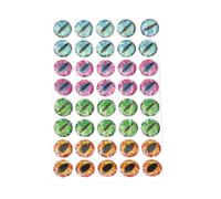 KIXZSAZ Figurines adhésives pour la pêche, à fabriquer soi-même : Yeux 4D pour créer des leurres et des turluttes Uniques et Attirer Facilement l'attention Poissons.