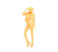 KIXZSAZ Figurines décoratives Miniatures à Peindre soi-même : Donnez Couleur et Vie à Vos dioramas ! Ces Mini-Figurines en résine ajoutent du caractère, Modèle A