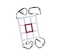 KIXZSAZ Filet d'entraînement de Baseball et Cible de Zone de Strike pour Les séances d'entraînement au Lancer et Les entraînements Sportifs ; Filet d'entraînement Portable, 9 Trous