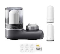 KIXZSAZ Filtre de robinet domestique pour eau claire au bout des doigts Dispositif de filtration à six volets pour eau pure Filtre efficacement, tapez+2