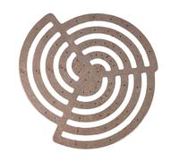KIXZSAZ Gabarit de couture et de quilting pour tailleur/couturière : outil essentiel et efficace pour mesurer et couper le cuir avec précision. Outils de, Modèle A