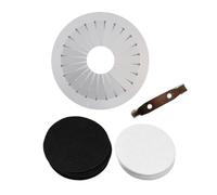 KIXZSAZ Gabarit pour la création de Rosettes, Outil de Fabrication de Rubans, conçu pour Les débutants et Les Amateurs de Loisirs créatifs. Kit de Broche Rosette DIY, Outil, 12 cm