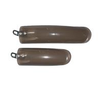 KIXZSAZ Garde-Boue Pliables de Rechange pour vélo, réglables et arrière. Accessoires durables, Installation Facile et sans dommages. Garde-Boue Pliables de, Translucide, 14 Pouces