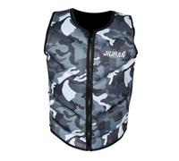 KIXZSAZ Gilets de Natation d'entraînement pour Enfants conçus pour Offrir Un Maintien et Une sécurité fiables dans l'eau, garantissant des expériences agréables en Bateau, Gris, M