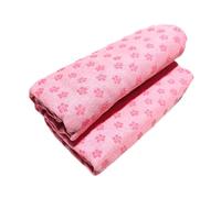 KIXZSAZ Grande serviette de yoga douce et antidérapante pour femmes, confectionnée en microfibre absorbante pour une performance optimale. Idéale pour les séances de Pilates, Rose, 183 x 63 cm
