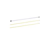 KIXZSAZ Guide de Swing pour Enfants débutants, Outil d'apprentissage du Putter, Aides pédagogiques pour Les Nouveaux Joueurs souhaitant maîtriser Les fondamentaux du Golf et, Jaune, 80 cm