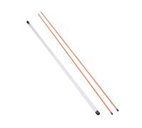 KIXZSAZ Guide de Swing pour Enfants débutants, Outil d'apprentissage du Putter, Aides pédagogiques pour Les Nouveaux Joueurs souhaitant maîtriser Les fondamentaux du Golf et, Orange, 100 cm