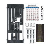 KIXZSAZ Guitare acoustique pour débutants : outils pédagogiques pour apprendre les accords fondamentaux et favoriser l’engagement des élèves. Entraîneur d’accords pour adultes et enfants. Guitares