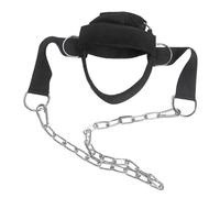 KIXZSAZ Harnais de cou pour exercices avec sangles robustes, pour un renforcement et un confort accrus du cou lors d'activités sportives telles que l'haltérophilie, la boxe, le