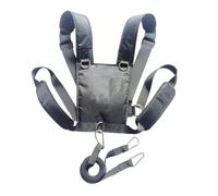 KIXZSAZ Harnais de traction de traîneau polyvalent et réglable. Équipement de musculation avec résistance pour améliorer l'efficacité de l'entraînement et développer