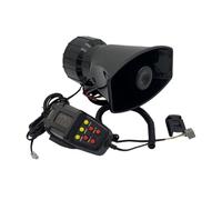 KIXZSAZ Haut-parleur d'urgence pour voiture, projection sonore claire, 17 haut-parleurs de sonorisation pour voiture, véhicule et moto.