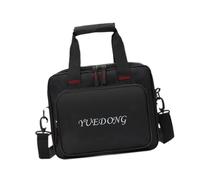 KIXZSAZ Housse Oxford pour pédalier d'effets de guitare : spacieuse et sécurisée, Pour elle permet de votre matériel et vos accessoires musicaux essentiels, Noir, 31 x 26 x 10 cm