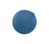 KIXZSAZ Housse pour Ballon de Yoga, Ballon d'équilibre et de Grossesse 55 cm avec poignée, en Coton et Lin, pour Exercices Pilates et Ballons d'assise. pour Chaise.