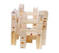 KIXZSAZ Jeu de Billes captivant pour garçons et Filles : Un Outil de Construction créatif Qui Encourage Le Jeu imaginatif grâce au roulement des Billes.