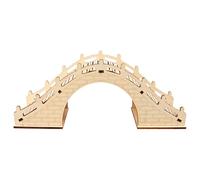KIXZSAZ Jeu de Construction 3D en Bois Robuste et Durable, Puzzle en Forme de Pont Arc à Monter soi-même, pour Un Apprentissage ludique et Le développement la motricité Fine. Jouet éducatif et