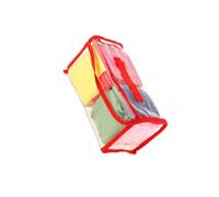 KIXZSAZ Jeu de dés de Poche DIY à 6 Faces, dés Souples, Ensemble Cubes Amusants, Cadeau éducatif pour Tous Les Enfants, Jouet Poche Transparent à 6 Faces