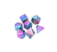 KIXZSAZ Jeu de dés polyédriques en Acrylique, 7 pièces, résistant pour aux Chocs, fabriqué avec Une précision exquise pour Une expérience de Jeu Ultime