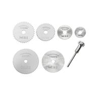 KIXZSAZ Jeu de lames de coupe en acier à grande vitesse, pour meuleuse électrique, efficacité coupe, petite scie en métal facile à installer, Ensemble 2