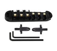 KIXZSAZ Jeu de sillets à rouleaux de qualité supérieure pour chevalet guitare électrique. Ce jeu sillets offre des performances exceptionnelles grâce à sa construction durable en alliage zinc.