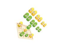 KIXZSAZ Jeux en Famille : renforcez Les Liens. Jeu de Dames de Table, Puzzles éducatifs, Jeu interactif et Amusant pour Parents et Enfants. stratégie, Puzzles, Grenouille, Planche 12x12cm