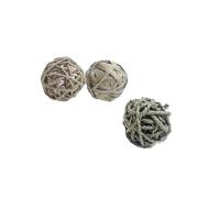 KIXZSAZ Jouets de Cochon d'Inde tissés à la Main Exquis matériaux sûrs pour Un Plaisir sans Fin et Un Ensemble de Jouets est des bâtons Foin Naturel en Coton pour Joie sans Fin, 1.2.4 Ensemble