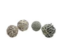 KIXZSAZ Jouets de Cochon d'Inde tissés à la Main Exquis matériaux sûrs pour Un Plaisir sans Fin et Un Ensemble de Jouets est des bâtons Foin Naturel en Coton pour Joie sans Fin, 1.2.3.4 Ensemble