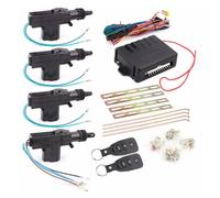 KIXZSAZ Kit Central de télécommande de Voiture ABS Voyant Lumineux isolé Anti-corrosif Lisse résistant à la Chaleur Accessoires Serrure Porte