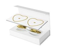 KIXZSAZ Kit de bracelet permanent, cadeau créatif pour couples, idéal pour la Saint-Valentin les fiançailles, Or, Longueur de la chaîne : 23 cm