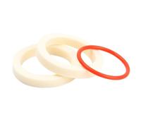 KIXZSAZ Kit de Joints en Mousse pour Amortisseur : Joint torique Durable, améliore la durée de Vie de la Fourche, protège de l'huile et de la poussière, Blanc, 34mm