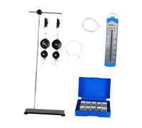 KIXZSAZ Kit de poulies pédagogique pour l'expérimentation Scientifique - Outils Robustes pour des leçons captivantes et instructives - Système de poulies - Expérience Physique - Bloc